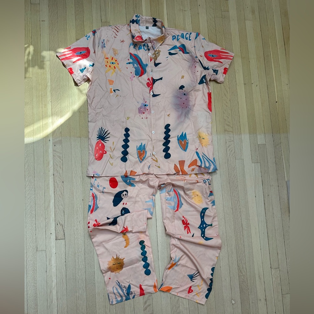 ABSTRACT PRINT SUMMER SET